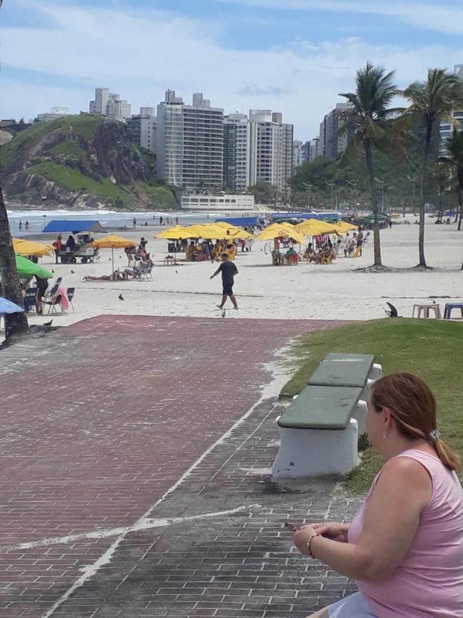 Apartamento Com Estacionamento, Wi-Fi, Ar Condicionado A 300 Metros Da Praia Da Enseada No Guaruja. Buitenkant foto
