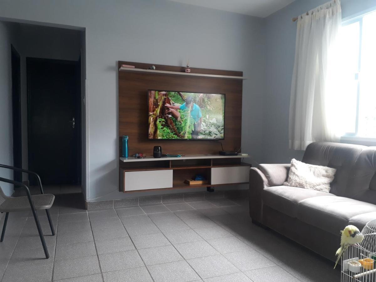 Apartamento Com Estacionamento, Wi-Fi, Ar Condicionado A 300 Metros Da Praia Da Enseada No Guaruja. Buitenkant foto